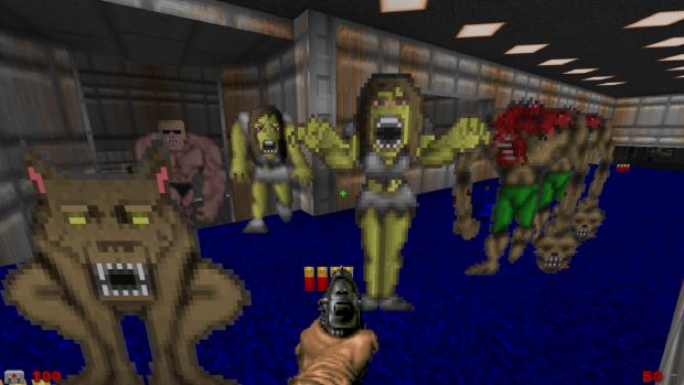 Isle of the Dead Monsters for GZDoom Doom 1 Version