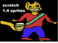 scratch 1.4 sprites  by colafan2002