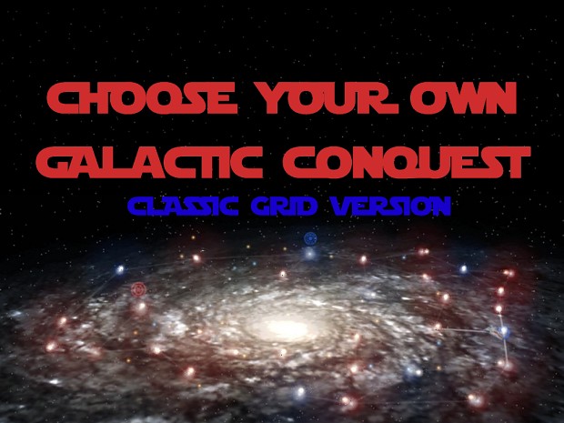 OLD VERSION DO NOT DOWNLOAD - 'Choose Your Own' - Classic Grid Version