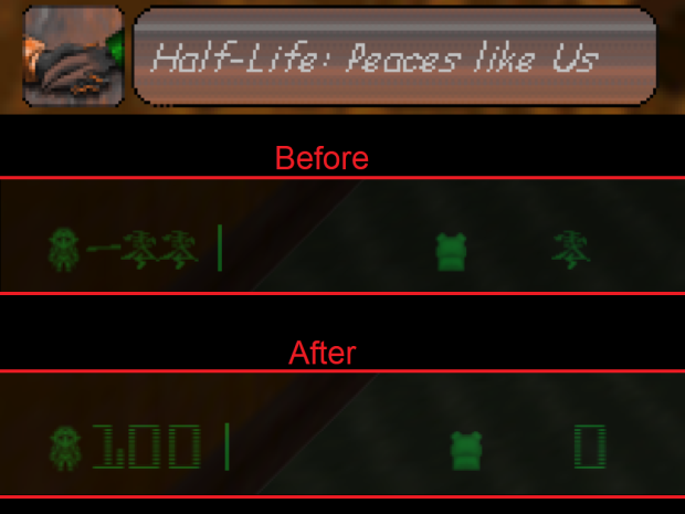 Half-Life: Peaces like Us Normal Numbers