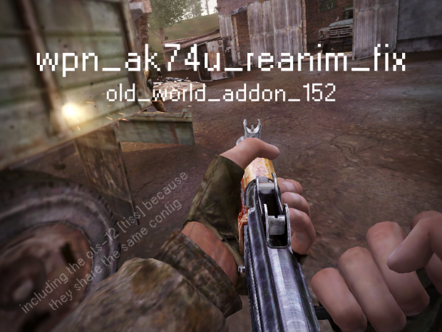 (Old World again) AK74U Reanimated and Fixed (74URaF)