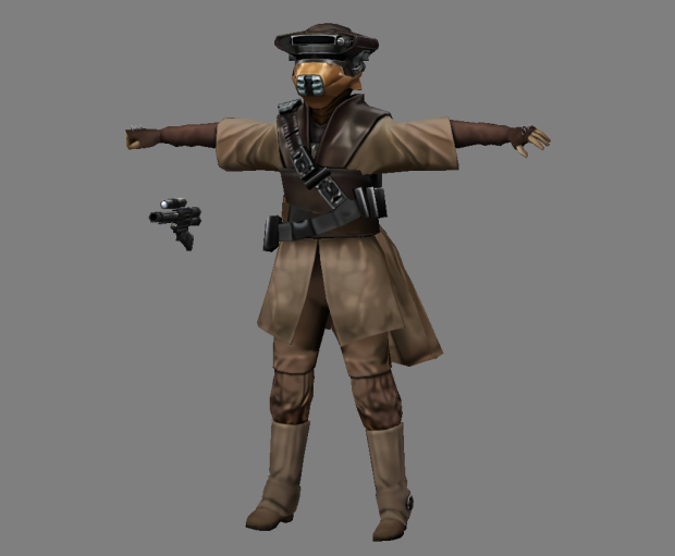 Leia - Boushh disguise (for modders)