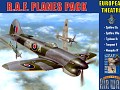 European Air War - R.A.F. Planes Pack (European Theatre)