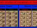 Centrally positioned mangonels for Stronghold Crusader