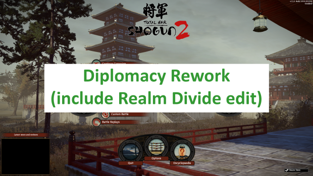 Diplomacy Rework (include Realm Divide edit)
