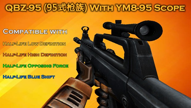 QBZ-95 Replacement for 9mmar