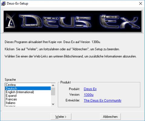 Deus Ex Community Update Version 2.4
