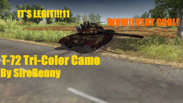 SireBenny's T-72 Tri-color Camouflage