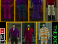 GTA3 The Joker skins pack