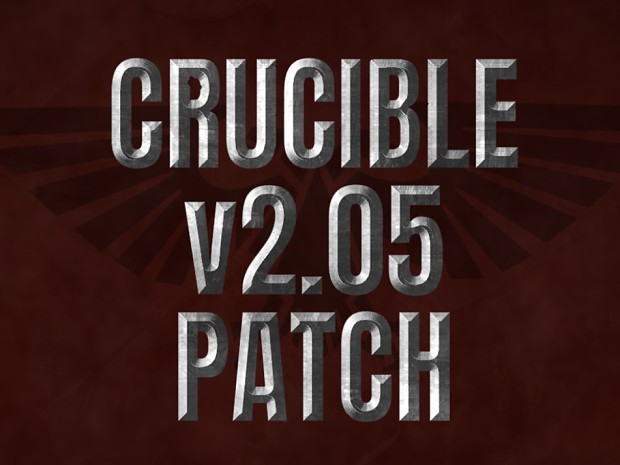 Crucible Mod v2.05 patch - alternate ZIP version