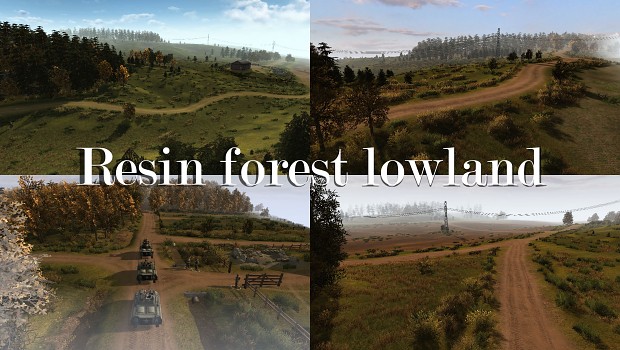 Resin Forest Lowland map