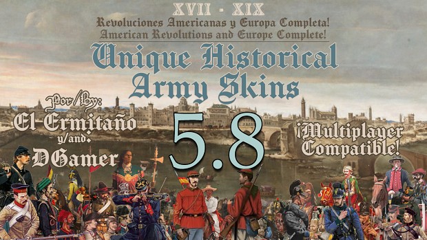 -HOTFIX- (27/03/23 - Updated Version) UNIQUE HISTORICAL ARMY SKINS 5.8.1