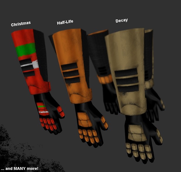 Abyss25's HEV arm textures