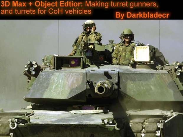 Making turret guners & turrets for CoH