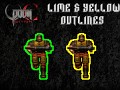 QC:DE Lime & Yellow Outlines add-on 3.0