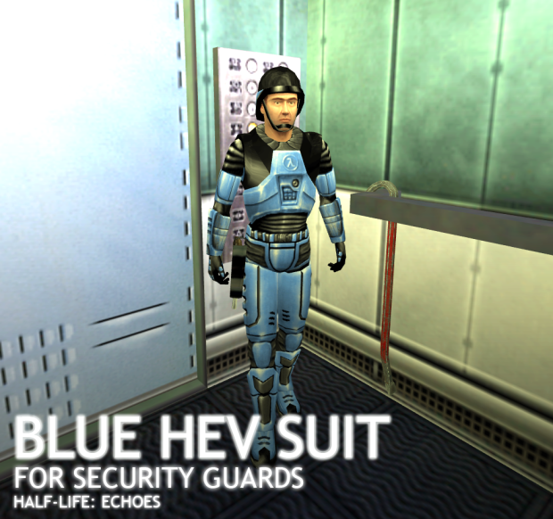 Blue HEV Suit for Security Guards