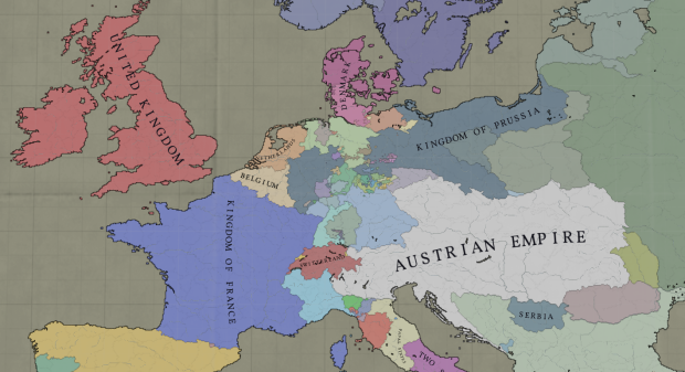 Old Map for Victoria 2 HOD