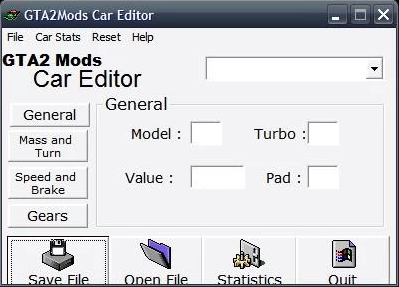 Car Stat Editor
