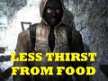 Less Thirst From Food