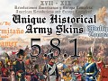 5.8.1 HOTFIX! - UNIQUE HISTORICAL ARMY SKINS - XVII-XIX