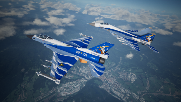 F-2A and MiG-29A -Wildenten-