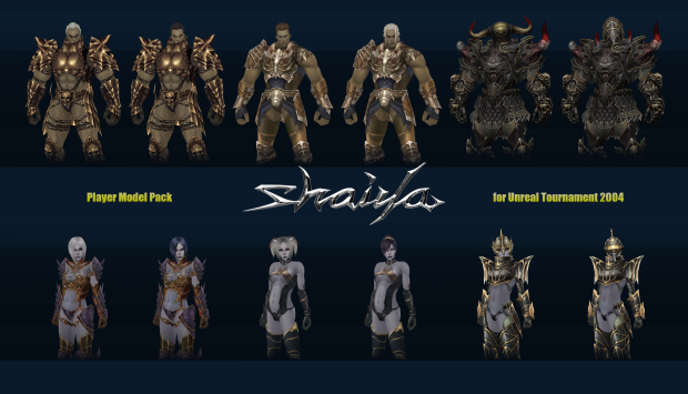 Shaiya Warriors Player Model Pack
