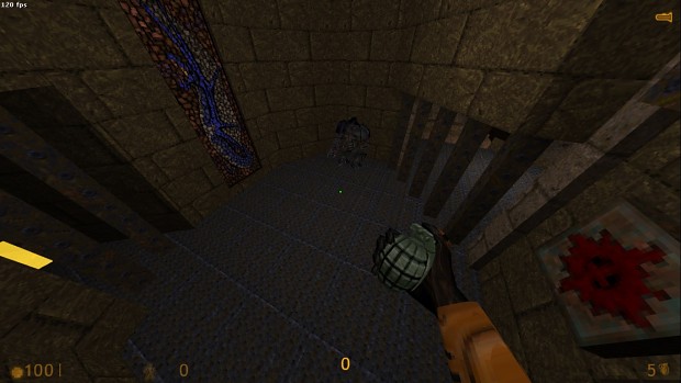 Quake E2M2 "The Ogre Citadel" Ported To HL (map for speedrunning)