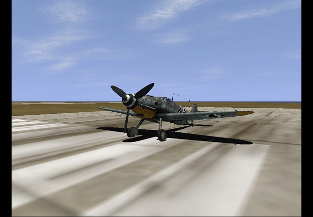 "Bf-109 Improved 3d model" - for early versions of the game