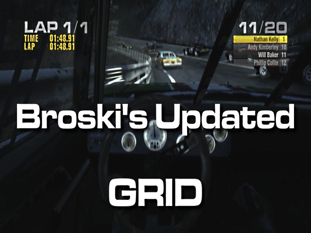 Version 2.1 -- GRID (2008) 20-Car Fields + Gameplay Overhaul