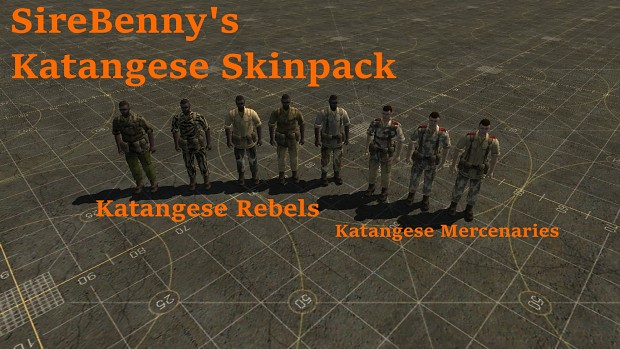 SireBenny's Katangese Gendarmerie Skinpack