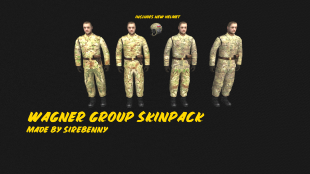 SireBenny's Wagner Group Skinpack