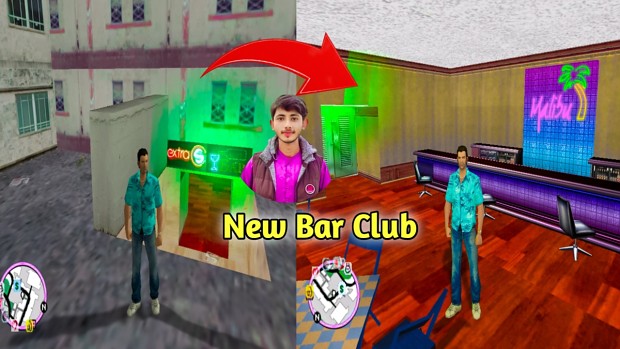 GTA VC New Bar Club Mod By Faizan Gaming