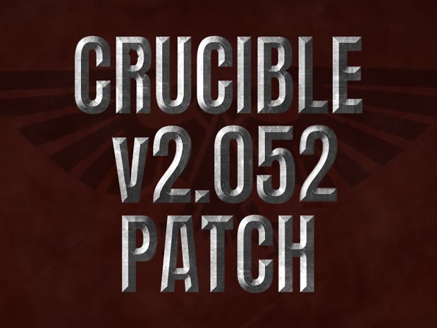 Crucible Mod v2.052 patch - alternate ZIP version