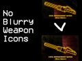 No Blurry Weapon Icons