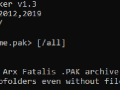 Arx Fatalis .PAK unpacker v1.3
