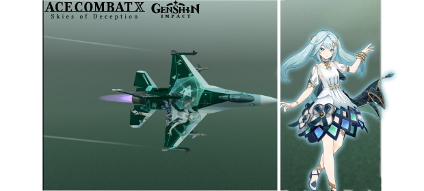 F-16 Genshin Impact Faruzan Skin