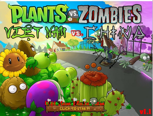 Plants Vs Zombies   Vietnam Vs China