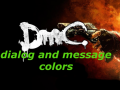 DMC (UP 3.7) dialog and message colors