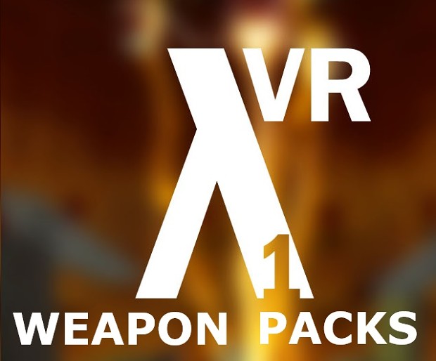 Lambda1VR Weapon Packs