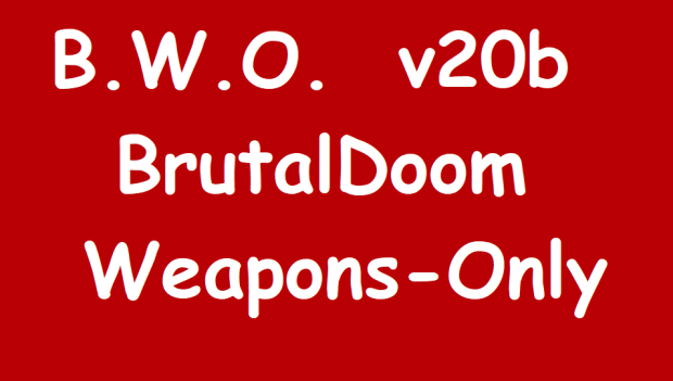 BrutalDoom v20B Weapons-Only rev.D DBP Doomer Boards Projects