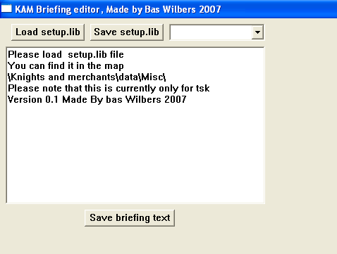Bas Wilbers' Text Editor