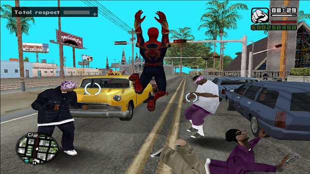 GTA San Andreas Spiderman Mod