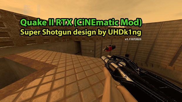 CiNEmatic Mod 3D RTX Super Shotgun v 1.11072023