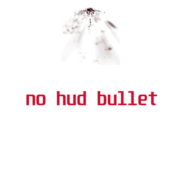 no hud bullet