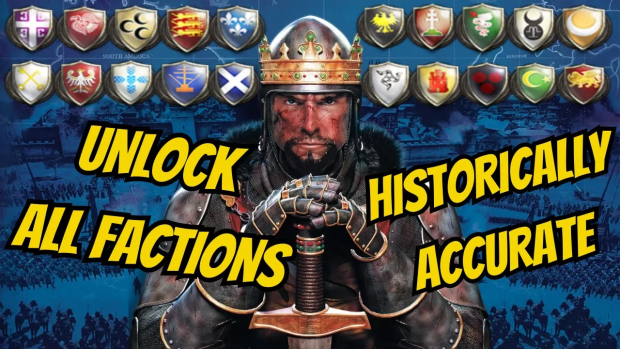 Unlock All Factions & Make Campaign More Historical - Medieval 2 Total War