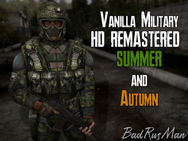 Military HD Remastered v 1.2 (Anomaly/GAMMA compatible)