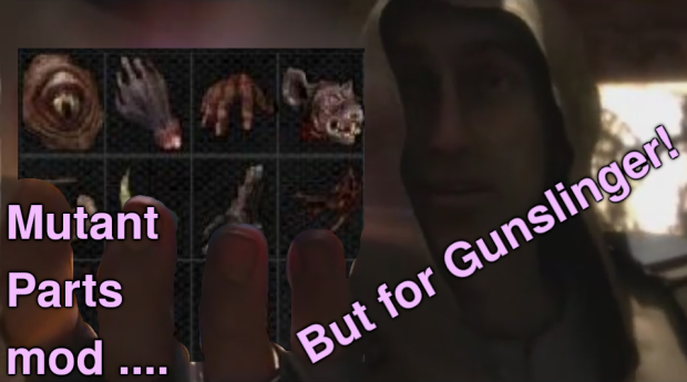 Mutant Parts Gunslinger patch