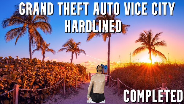 Grand Theft Auto Vice City Hardlined completed