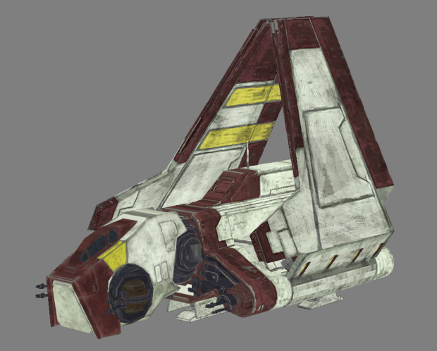 Nu-Class Attack Shuttle prop (for modders)