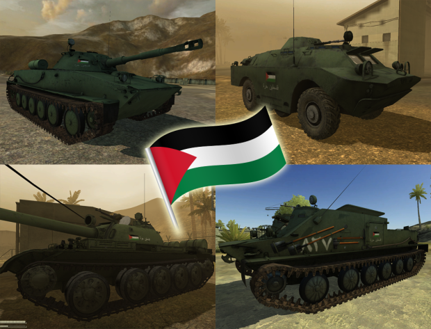 Palestine Vehicles Texture Pack (For Deluxe Edition only)